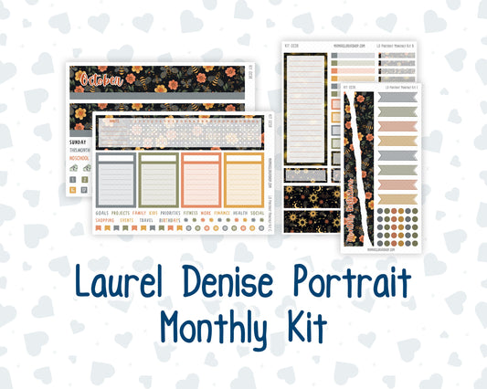 Kit 0238 - Laurel Denise Portrait - Monthly Kit - October - Starry Autumn Nights