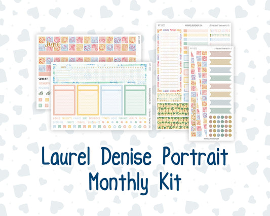 Kit 0222 - Laurel Denise Portrait - Monthly Kit - June - Beach Day