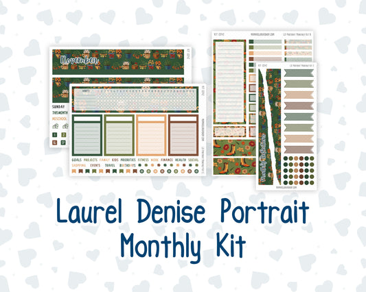 Kit 0242 - Laurel Denise Portrait - Monthly Kit - November - Cottage Autumn