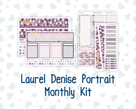 Kit 0236 - Laurel Denise Portrait - Monthly Kit - October - Sweet & Spooky