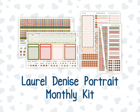 Kit 0231 - Laurel Denise Portrait - Monthly Kit - August - Backyard BBQ