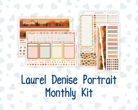 Kit 0239 - Laurel Denise Portrait - Monthly Kit - October - October Stroll