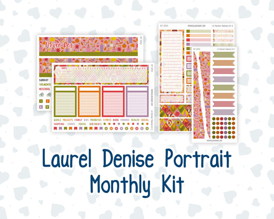 Kit 0240 - Laurel Denise Portrait - Monthly Kit - November - Cozy Thanksgiving