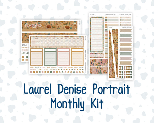 Kit 0243 - Laurel Denise Portrait - Monthly Kit - November - Boho Autumn