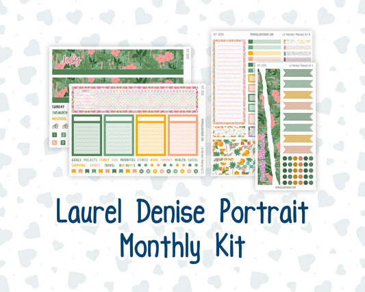 Kit 0226 - Laurel Denise Portrait - Monthly Kit - July - Tropical Whimsy