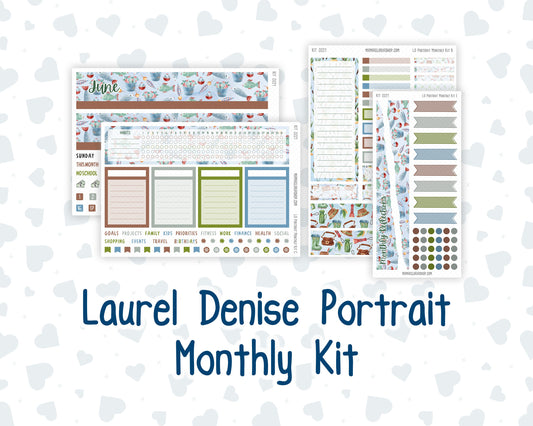 Kit 0221 - Laurel Denise Portrait - Monthly Kit - June - Gone Fishing