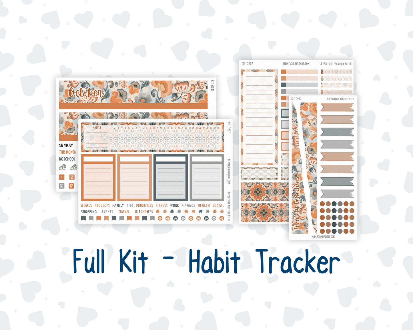 Kit 0237 - Laurel Denise Portrait - Monthly Kit - October - Forest Folk