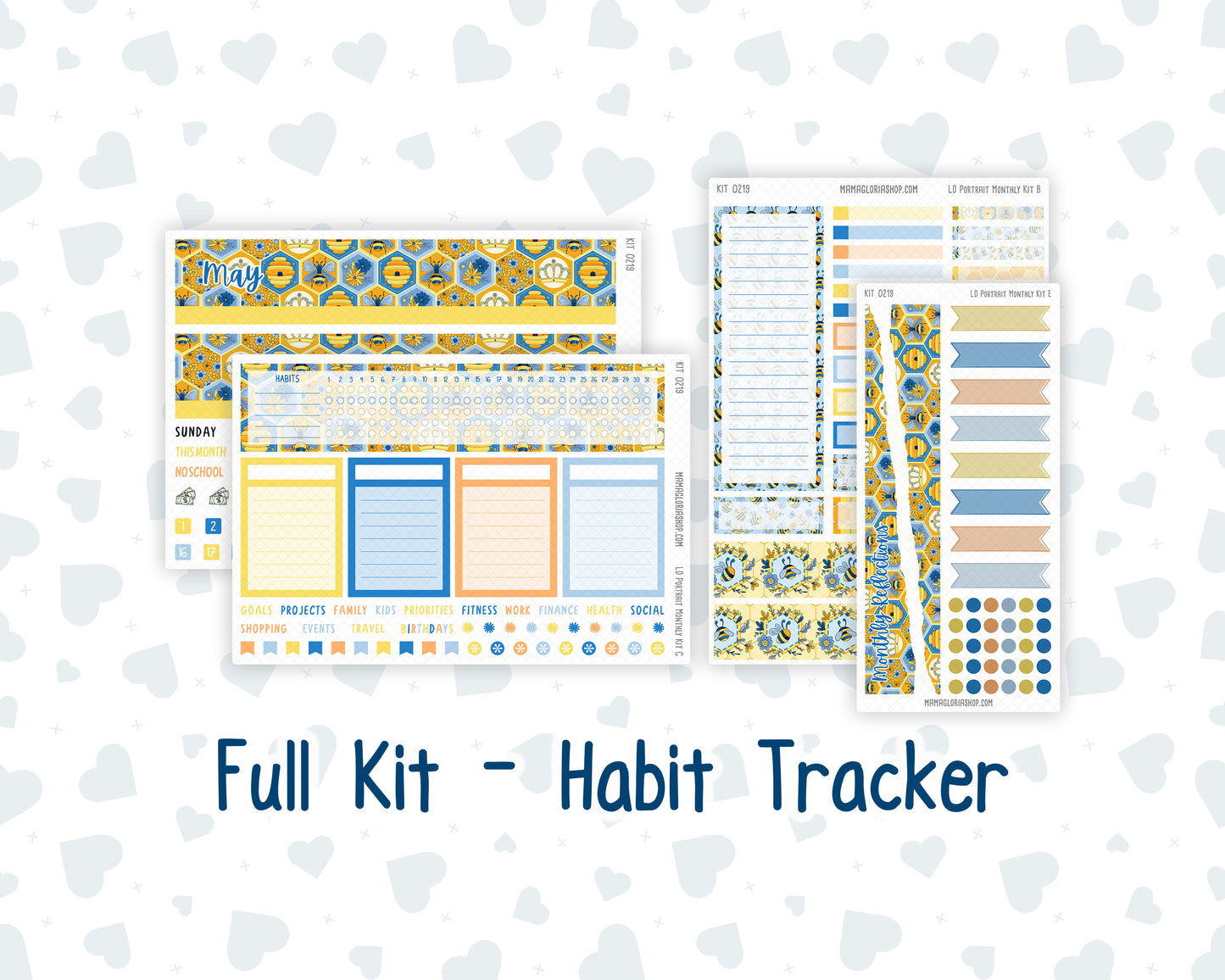 Kit 0219 Laurel Denise Portrait – Monthly - Bee's Business- May