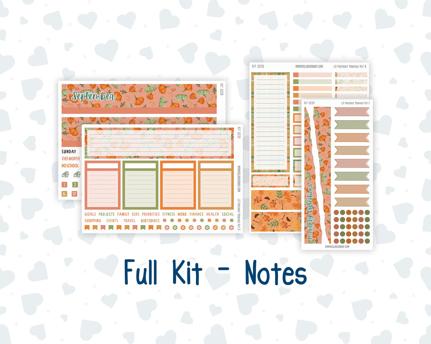 Kit 0233 - Laurel Denise Portrait - Monthly Kit - September - Cinnamon Days