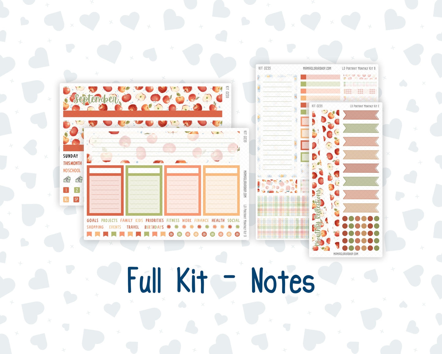 Kit 0235 - Laurel Denise Portrait - Monthly Kit - September - Apple Orchard