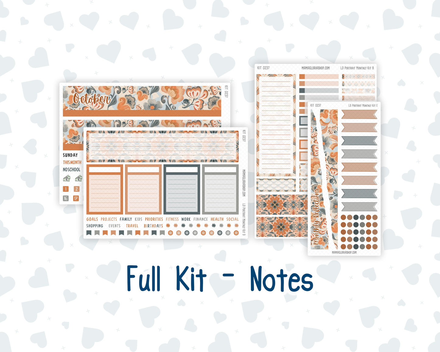 Kit 0237 - Laurel Denise Portrait - Monthly Kit - October - Forest Folk