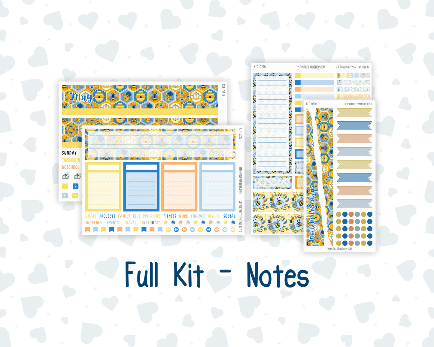 Kit 0219 Laurel Denise Portrait – Monthly - Bee's Business- May