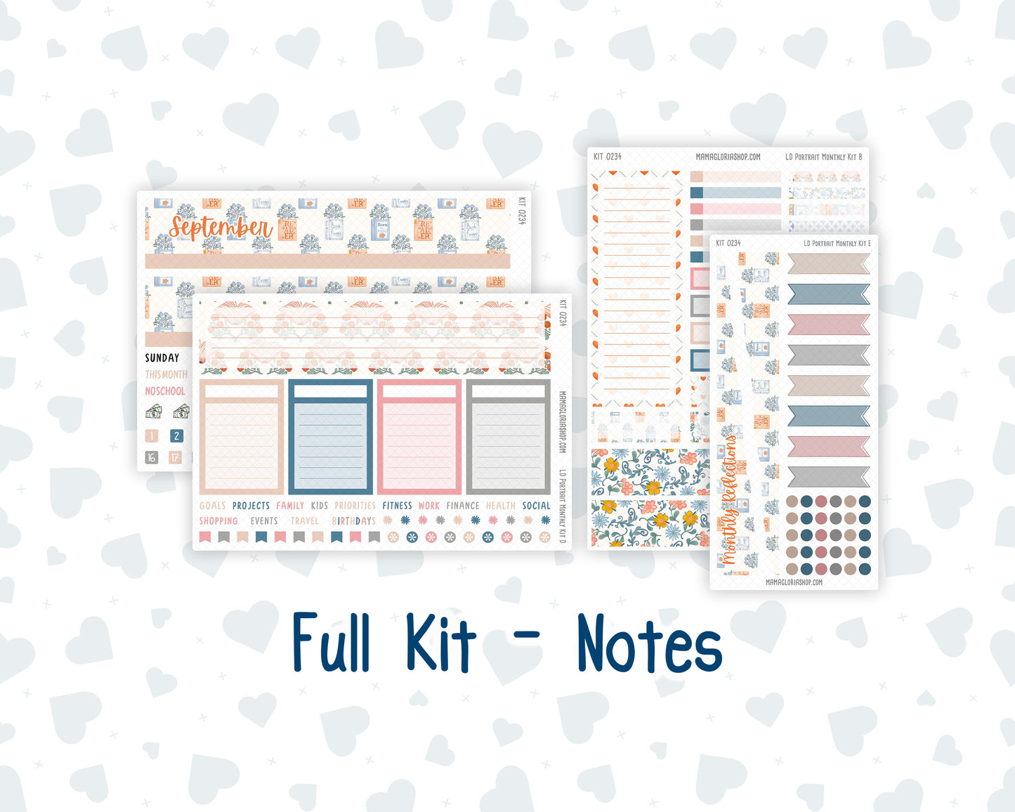 Kit 0234 - Laurel Denise Portrait - Monthly Kit - September - REF - Kit 0234 – Reader’s Escape - September