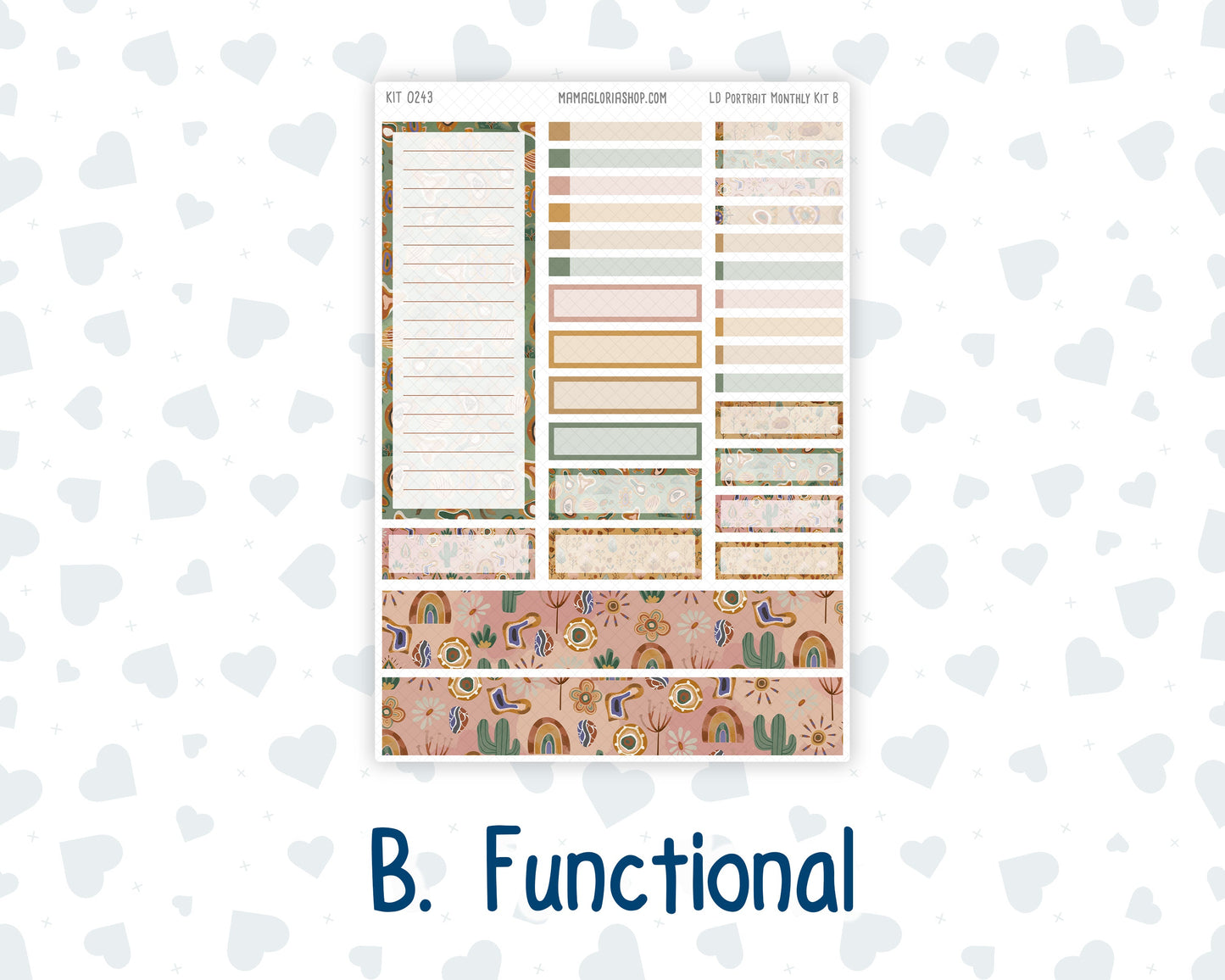Kit 0243 - Laurel Denise Portrait - Monthly Kit - November - Boho Autumn
