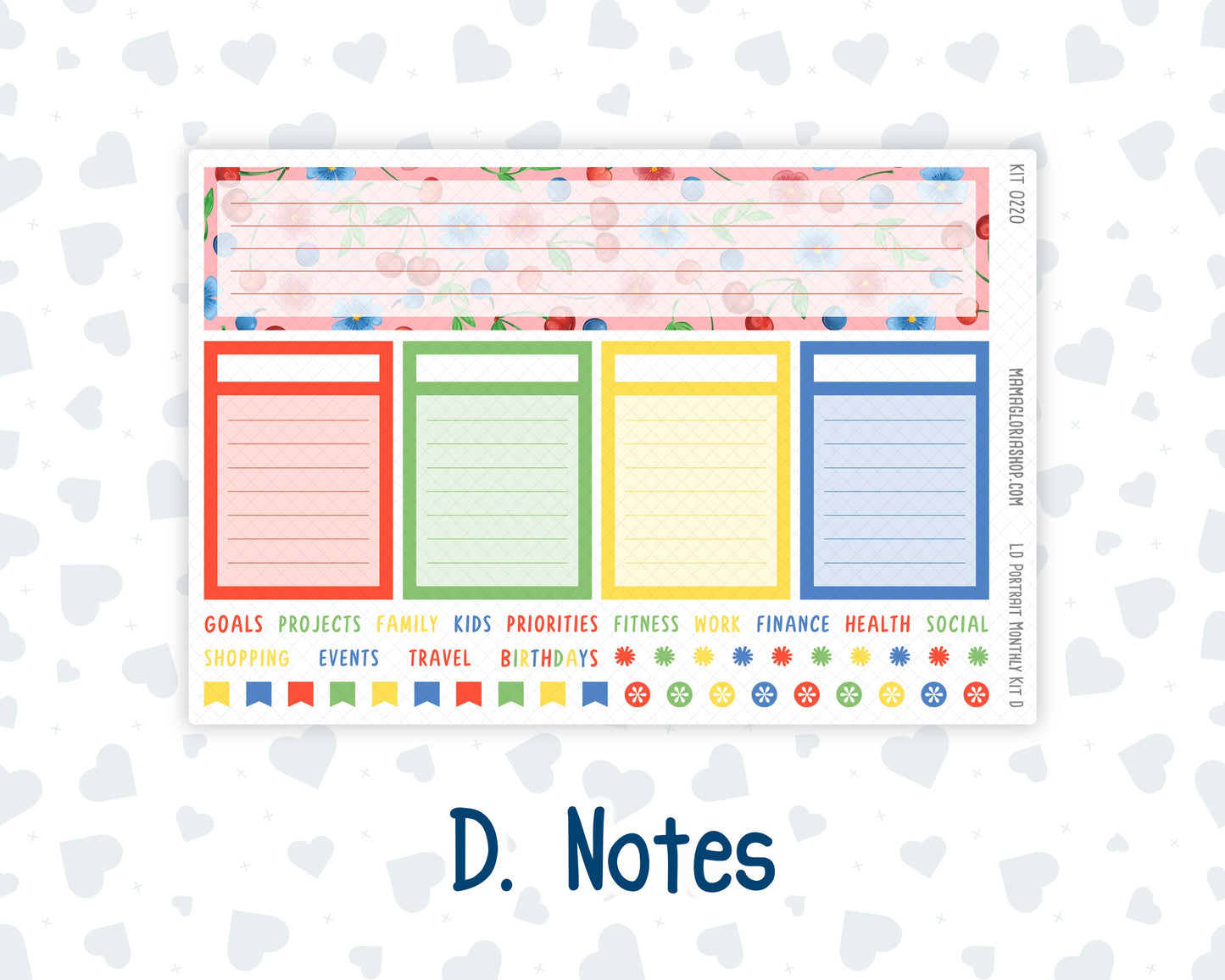 Kit 0220 - Laurel Denise Portrait - Monthly Kit - June - June Berries
