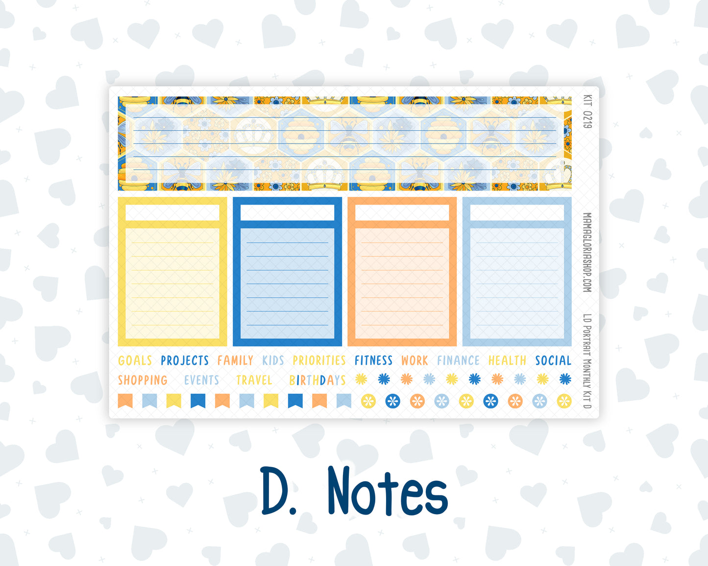 Kit 0219 Laurel Denise Portrait – Monthly - Bee's Business- May