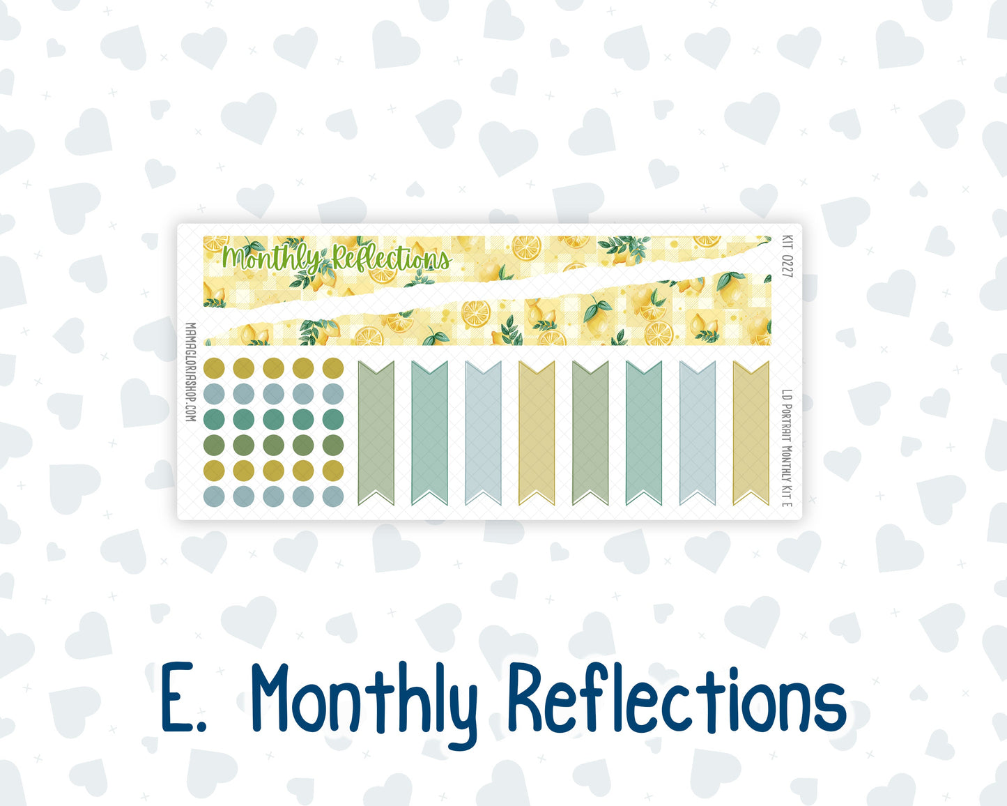 Kit 0227 - Laurel Denise Portrait - Monthly Kit - July - Lemon Grove