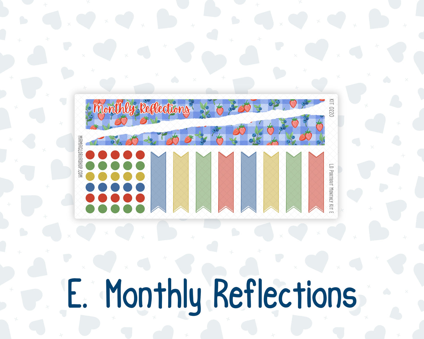 Kit 0220 - Laurel Denise Portrait - Monthly Kit - June - June Berries