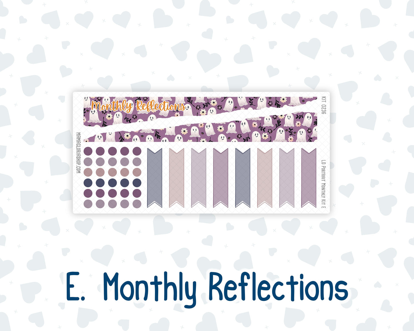 Kit 0236 - Laurel Denise Portrait - Monthly Kit - October - Sweet & Spooky