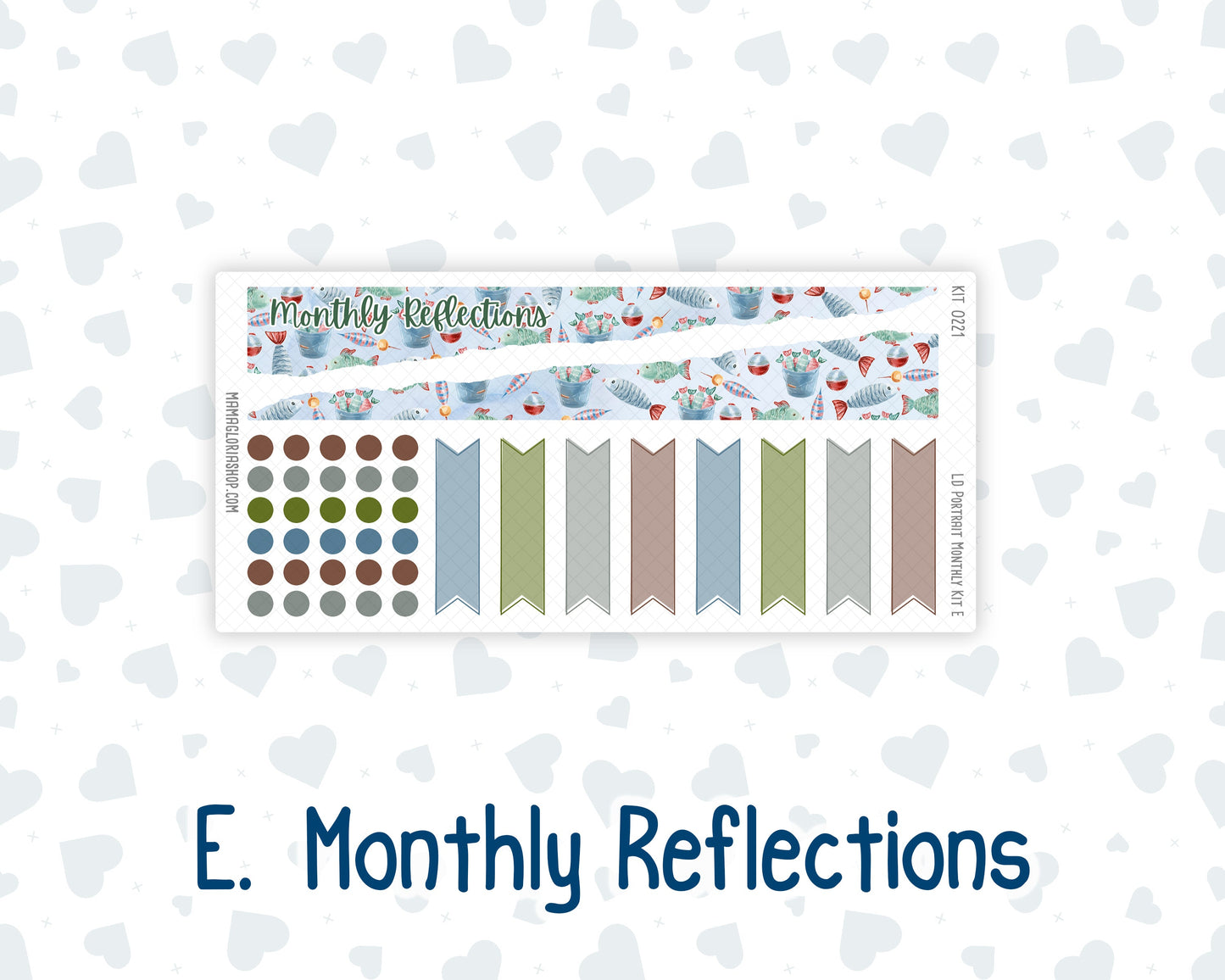 Kit 0221 - Laurel Denise Portrait - Monthly Kit - June - Gone Fishing
