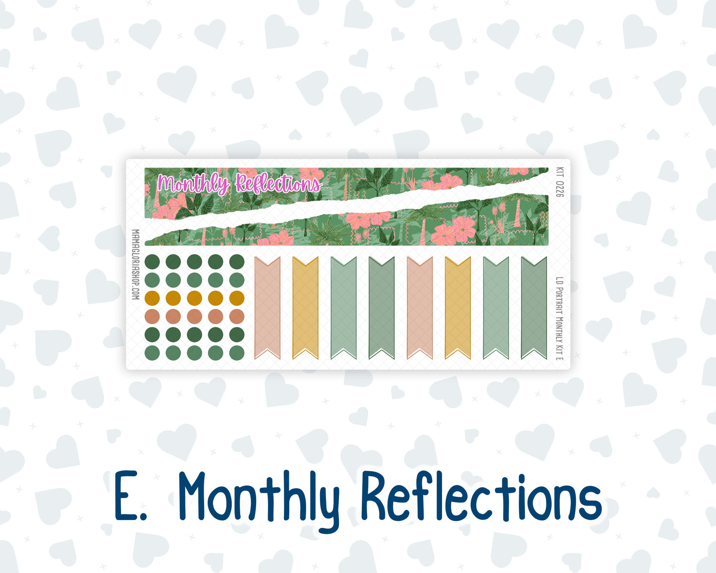 Kit 0226 - Laurel Denise Portrait - Monthly Kit - July - Tropical Whimsy