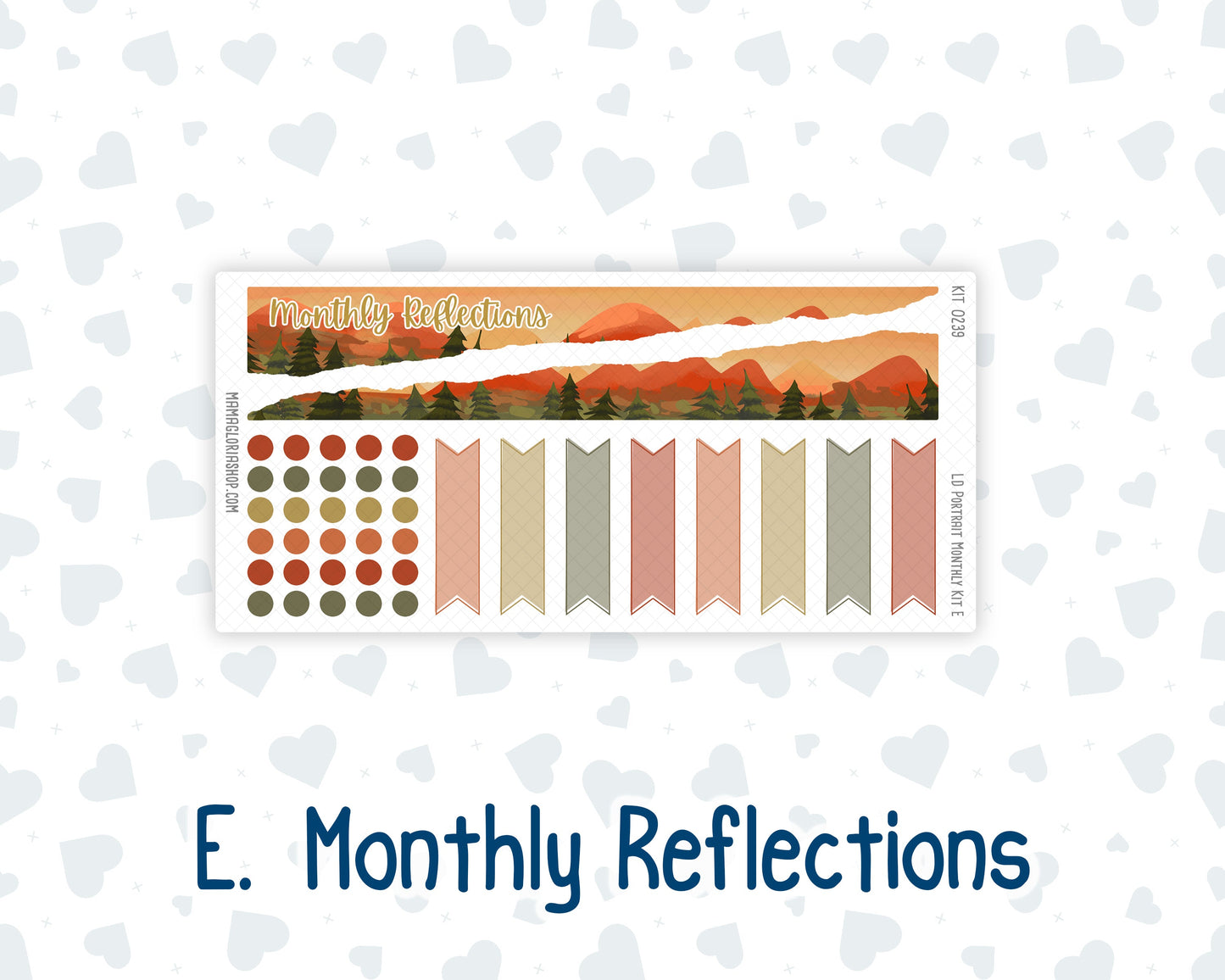Kit 0239 - Laurel Denise Portrait - Monthly Kit - October - October Stroll