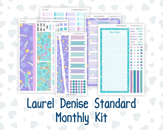 Kit 0230 - Laurel Denise Standard - Monthly Kit - August - School Daze