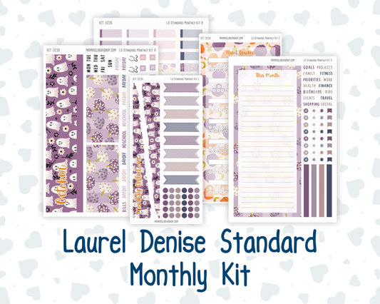 Kit 0236 - Laurel Denise Standard - Monthly Kit - October - Sweet & Spooky