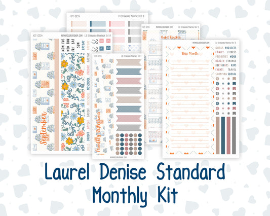 Kit 0234 - Laurel Denise Standard - Monthly Kit - September - REF - Kit 0234 – Reader’s Escape - September