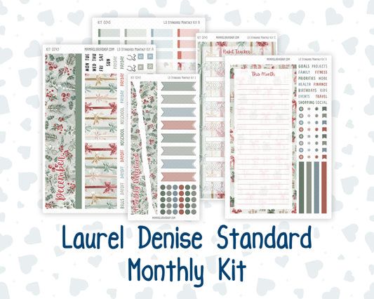 Kit 0245 - Laurel Denise Standard - Monthly Kit - December - Vintage Christmas