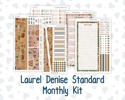 Kit 0243 - Laurel Denise Standard - Monthly Kit - November - Boho Autumn