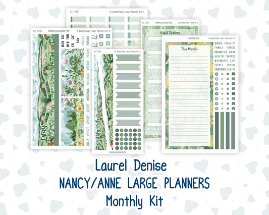 Kit 0264 - Laurel Denise Nancy/Anne Large - Monthly Kit - May - Spring Walk