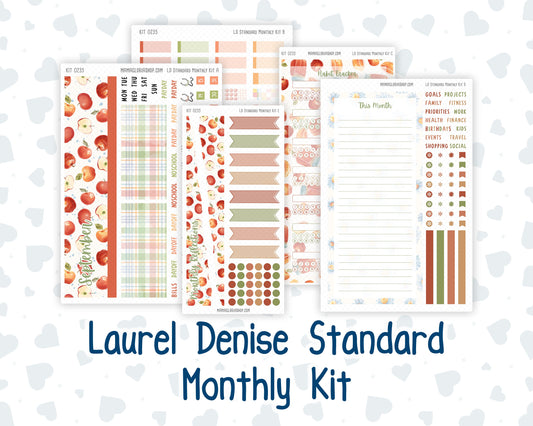 Kit 0235 - Laurel Denise Standard - Monthly Kit - September - Apple Orchard