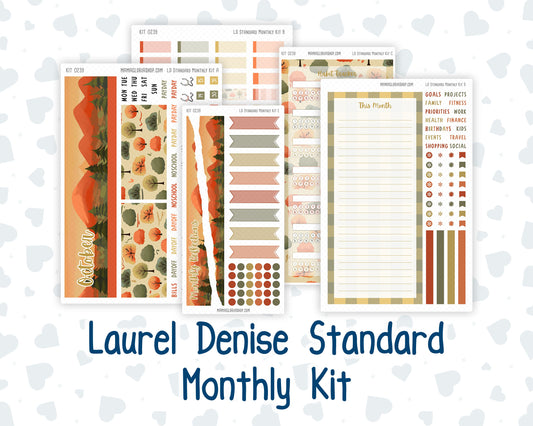 Kit 0239 - Laurel Denise Standard - Monthly Kit - October - October Stroll