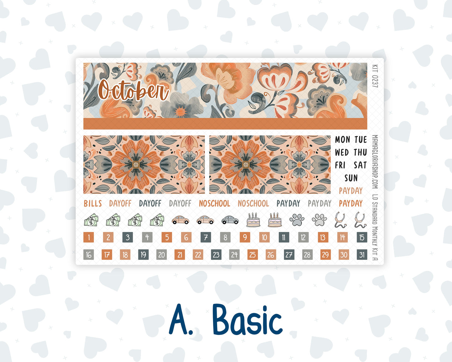 Kit 0237 - Laurel Denise Standard - Monthly Kit - October - Forest Folk
