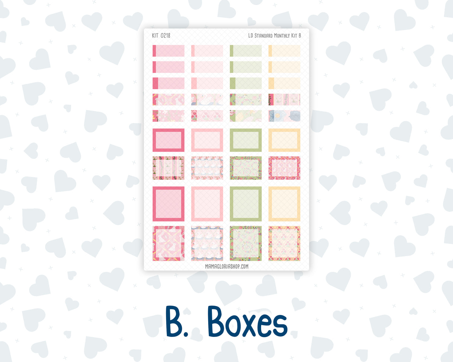 Kit 0218 Laurel Denise Standard Size – Monthly - Mother's Love- May