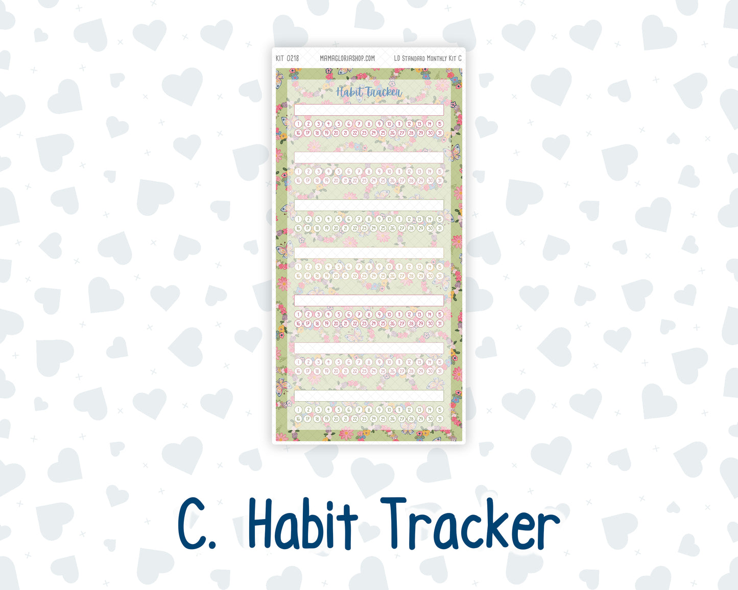 Kit 0218 Laurel Denise Standard Size – Monthly - Mother's Love- May
