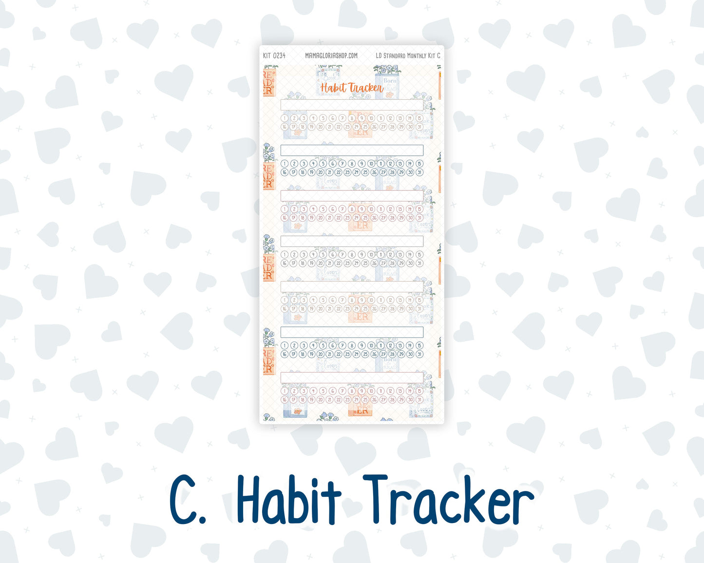 Kit 0234 - Laurel Denise Standard - Monthly Kit - September - REF - Kit 0234 – Reader’s Escape - September
