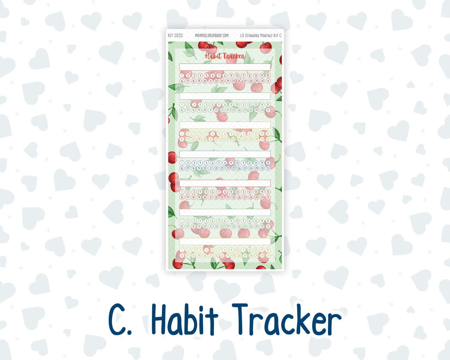 Kit 0220 - Laurel Denise Standard - Monthly Kit - June - June Berries