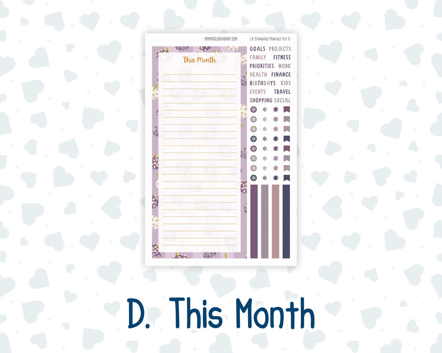 Kit 0236 - Laurel Denise Standard - Monthly Kit - October - Sweet & Spooky