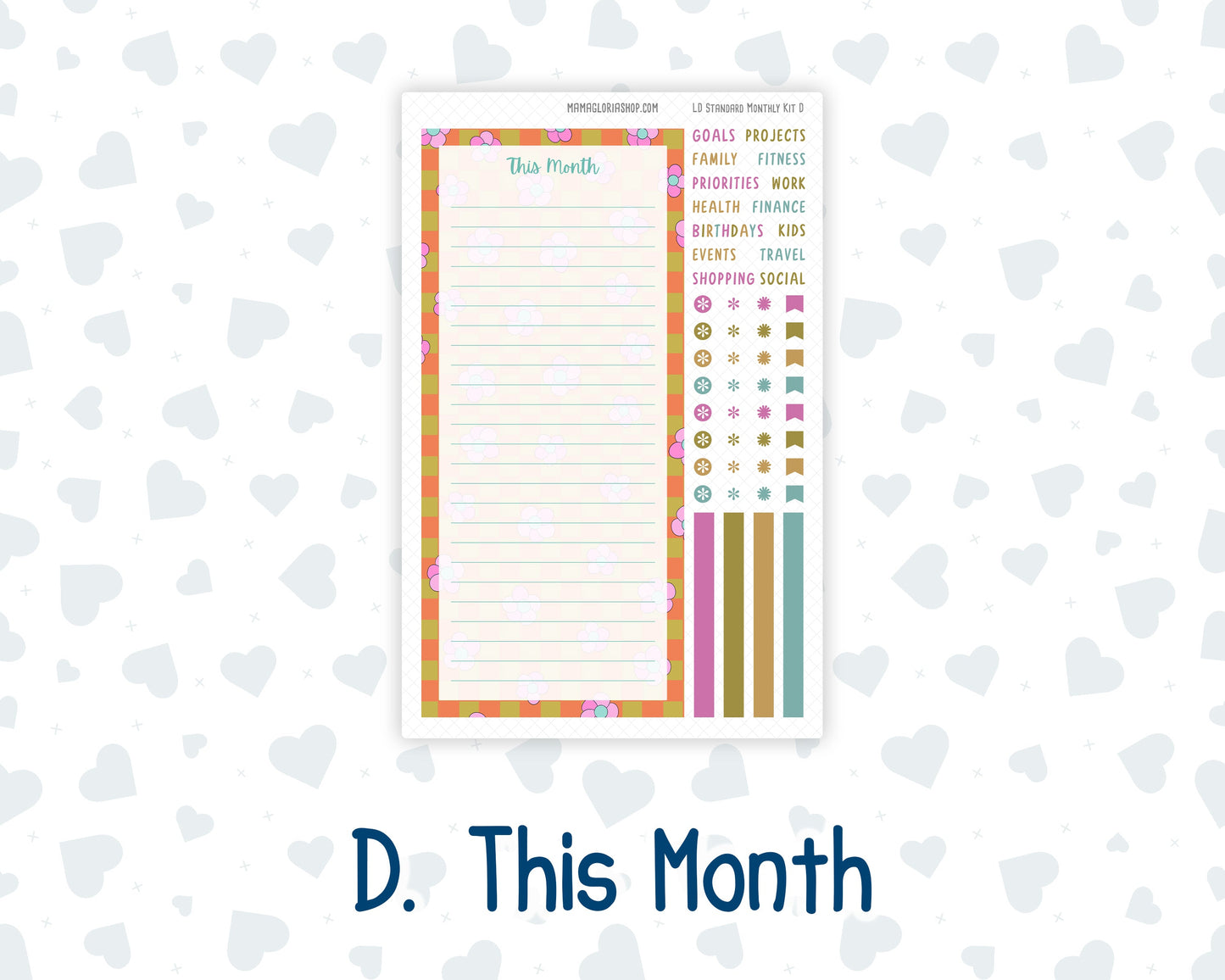 Kit 0223 - Laurel Denise Standard - Monthly Kit - June - Route 66