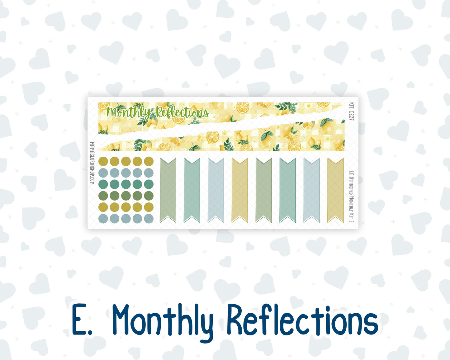 Kit 0227 - Laurel Denise Standard - Monthly Kit - July - Lemon Grove