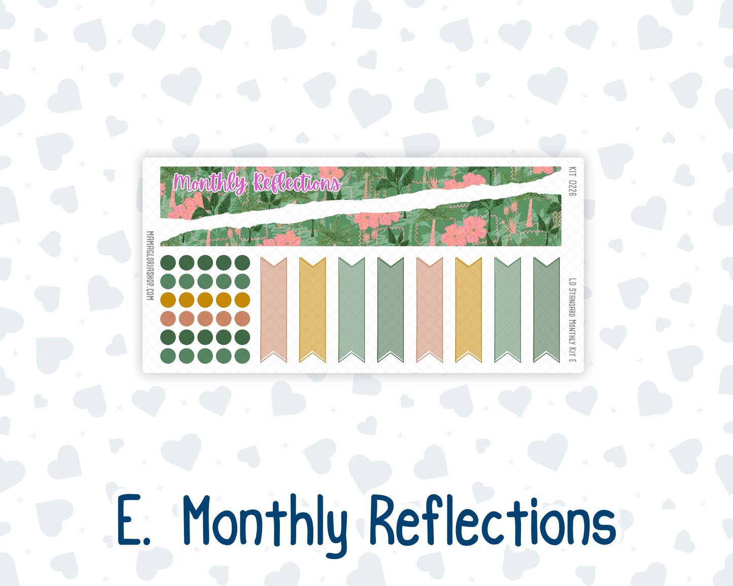 Kit 0226 - Laurel Denise Standard - Monthly Kit - July - Tropical Whimsy