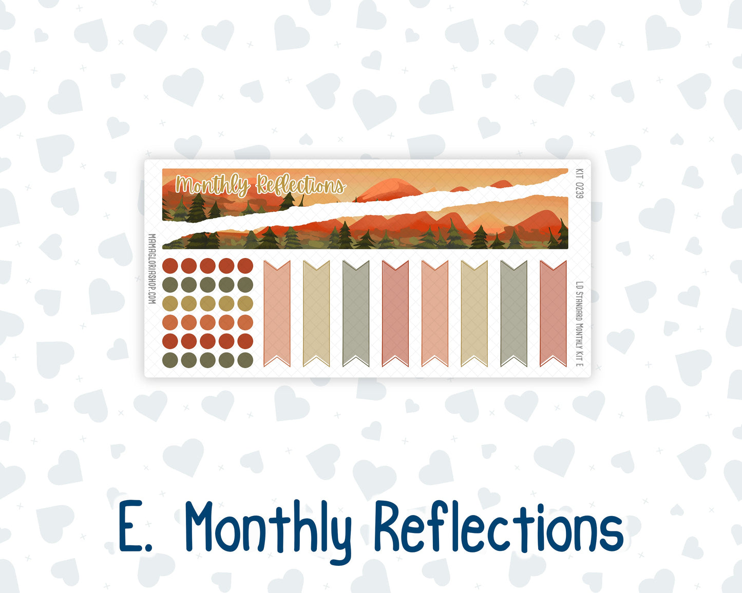 Kit 0239 - Laurel Denise Standard - Monthly Kit - October - October Stroll