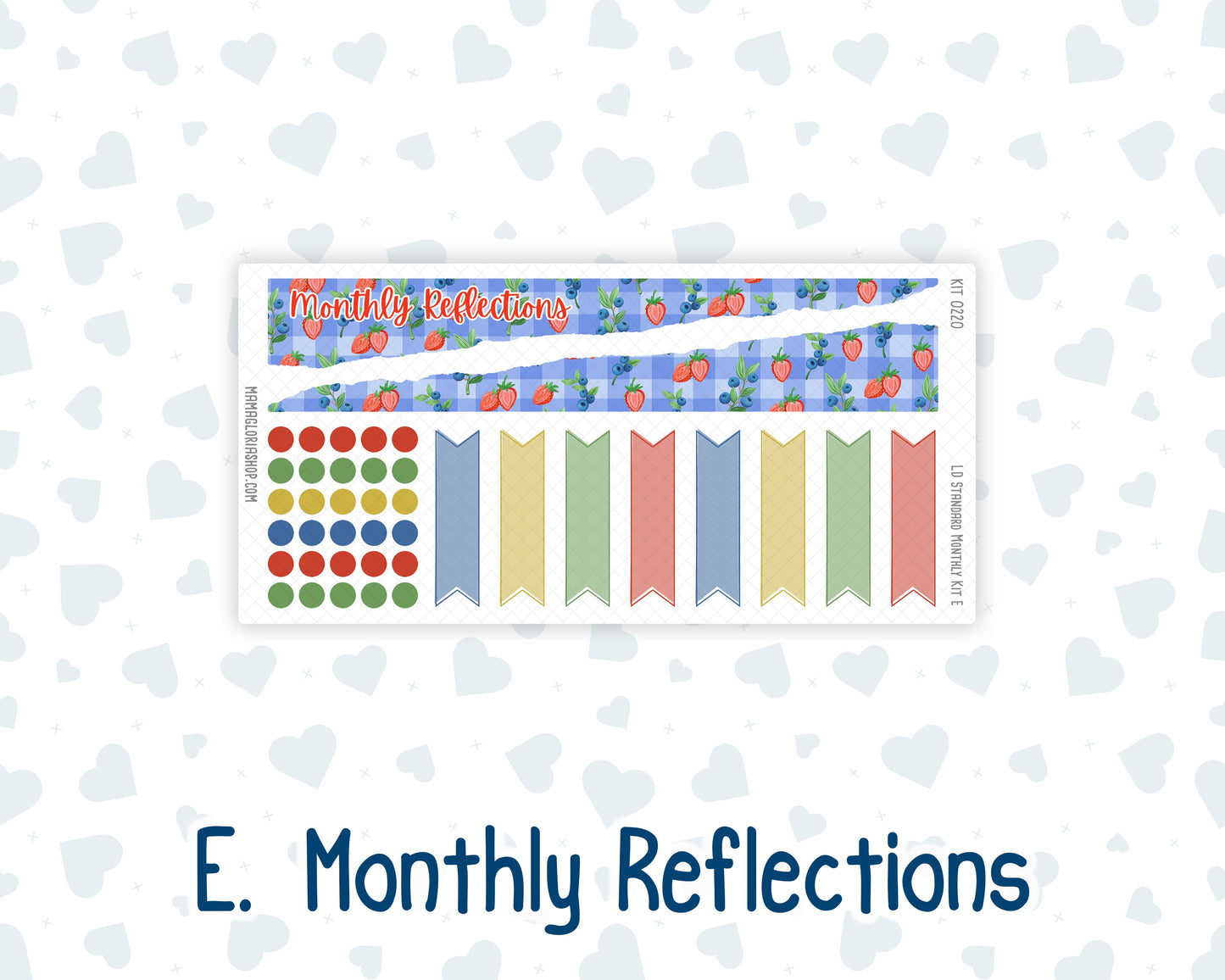 Kit 0220 - Laurel Denise Standard - Monthly Kit - June - June Berries