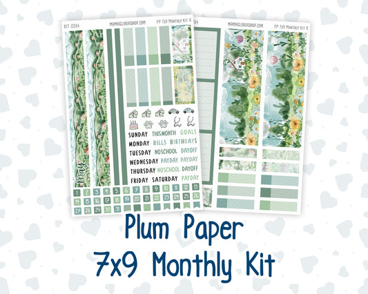 Kit 0264 - 7x9 - Plum Paper - Monthly Kit - May - Spring Walk