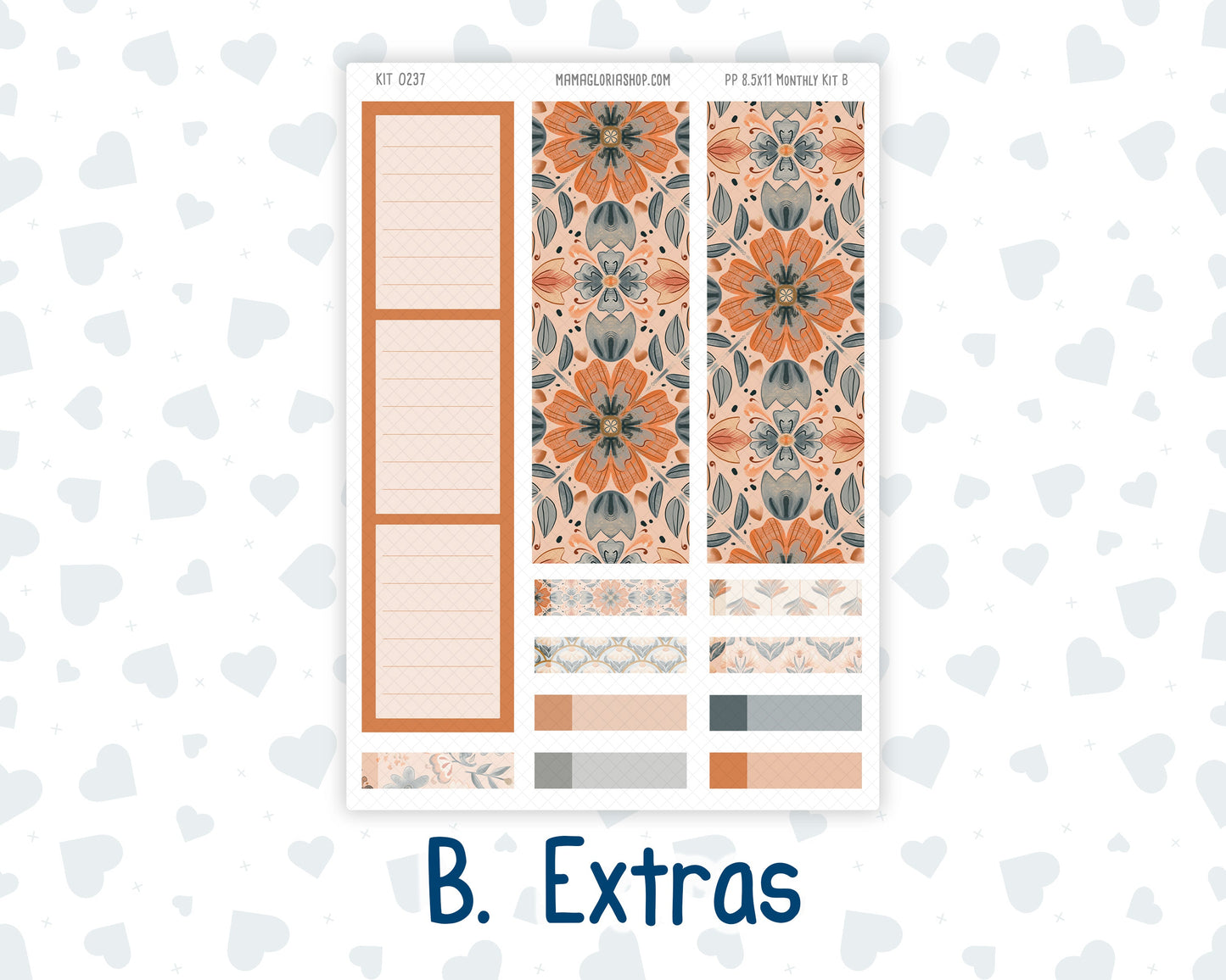 Kit 0237 - 8.5x11 - Plum Paper - Monthly Kit - October - Forest Folk