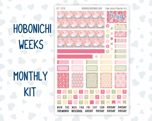 Kit 0218 Hobonichi Weeks – Monthly – Mother's Love- May