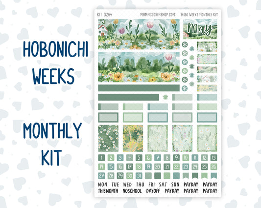 Kit 0264 - Hobonichi Weeks - Monthly Kit - May - Spring Walk