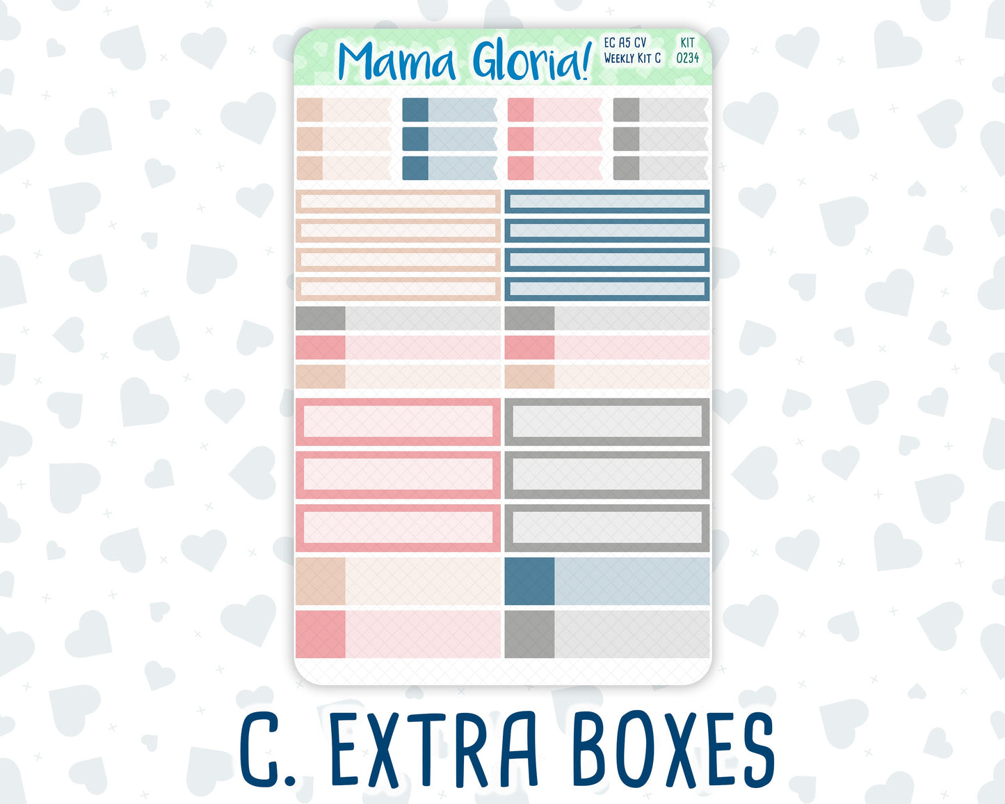 Kit 0234 - A5 Compact Vertical - Weekly Kit - September - REF - Kit 0234 – Reader’s Escape - September